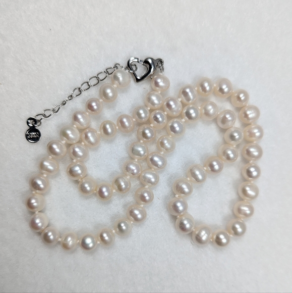 REAL - 7-8mm Pearl Necklace - Picture 6 of 13